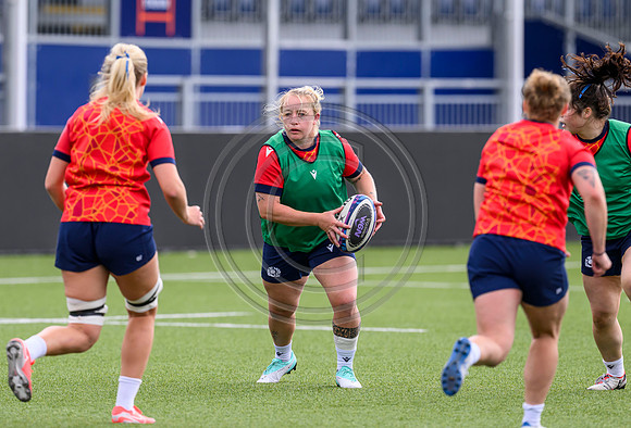 Scotland Women Rugby Training