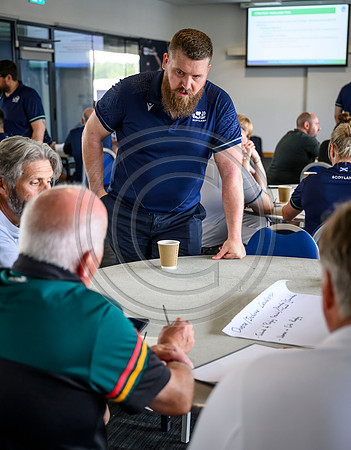 Club leaders from the West region gather for a seminar about the season ahead.
