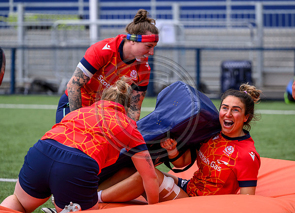 Scotland Women Rugby Training