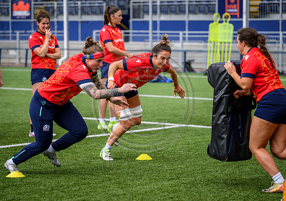 Scotland Women Rugby Training