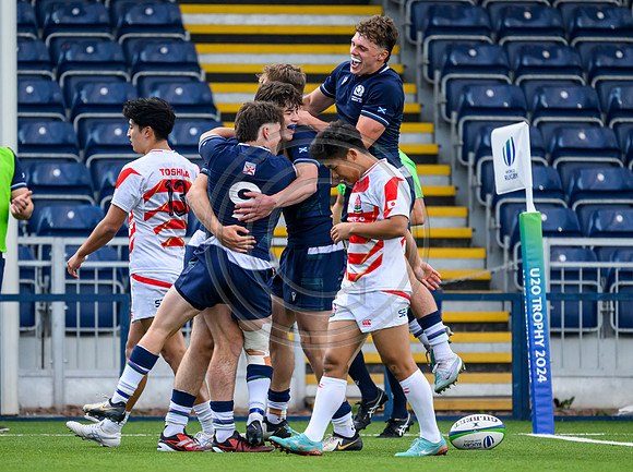 U20s trophy Scotland v Japan