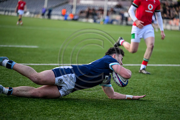 Scotland v Wales U20 match