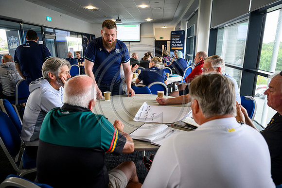 Club leaders from the West region gather for a seminar about the season ahead.