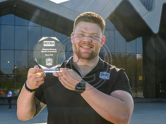 Glasgow Warriors McCrea FS Warrior of the Month for March