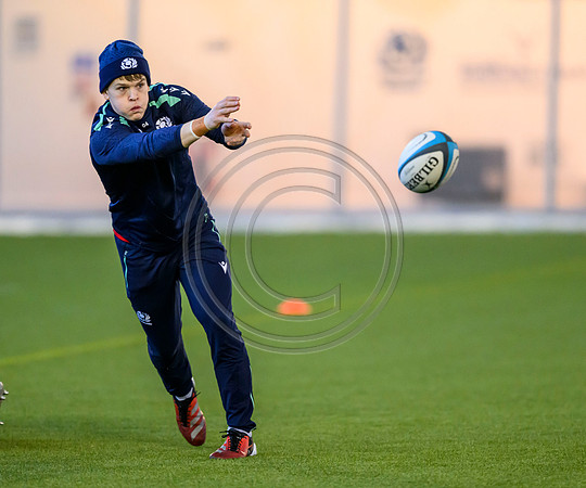 Scotland U20’s training
