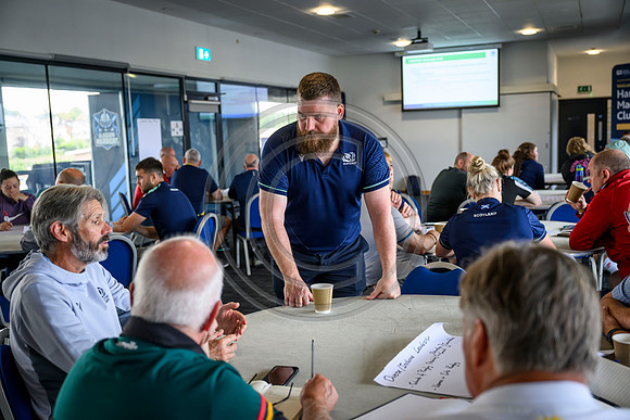 Club leaders from the West region gather for a seminar about the season ahead.