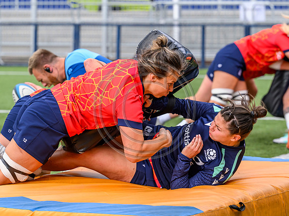 Scotland Women Rugby Training