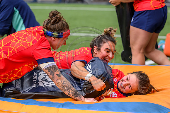Scotland Women Rugby Training