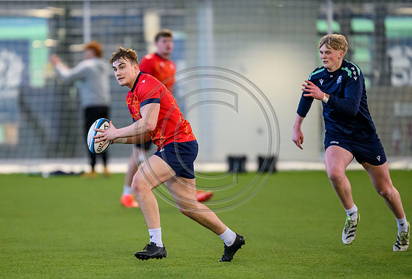 Scotland U20’s training