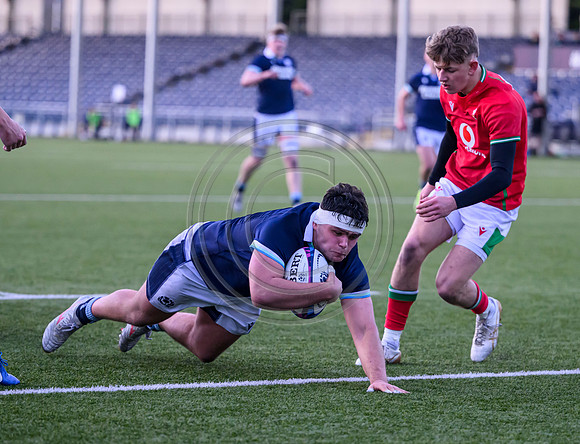 Scotland v Wales U20 match