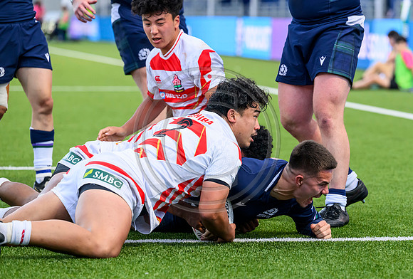 U20s trophy Scotland v Japan