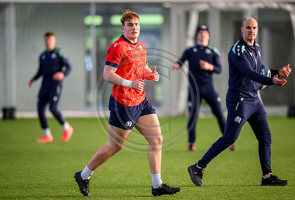 Scotland U20’s training