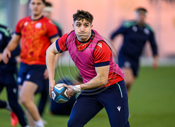 Scotland U20’s training