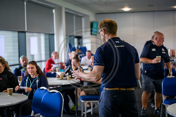 Club leaders from the West region gather for a seminar about the season ahead.