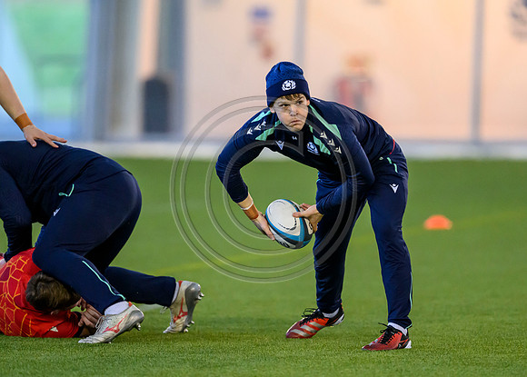 Scotland U20’s training
