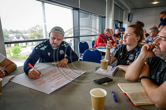 Club leaders from the West region gather for a seminar about the season ahead.