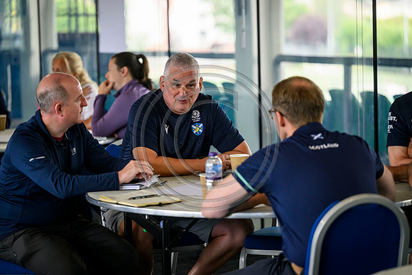 Club leaders from the West region gather for a seminar about the season ahead.