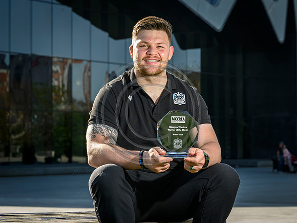 Glasgow Warriors McCrea FS Warrior of the Month for March
