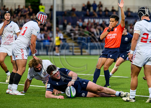 U20s trophy Scotland v USA
