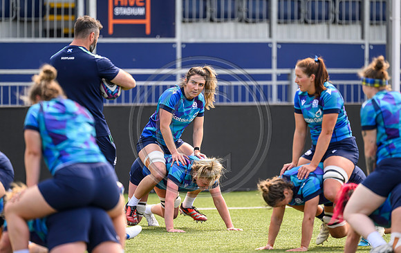 Scotland Women training