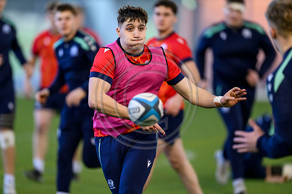 Scotland U20’s training