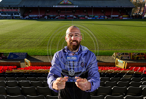 McCreas PTFC Player of the Month December