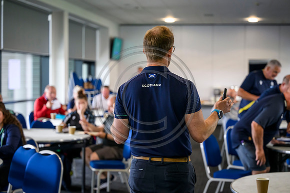 Club leaders from the West region gather for a seminar about the season ahead.