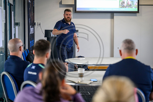 Club leaders from the West region gather for a seminar about the season ahead.