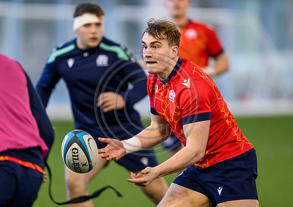 Scotland U20’s training