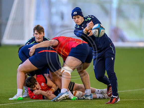 Scotland U20’s training