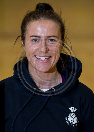 Netball Scotland pathway camp