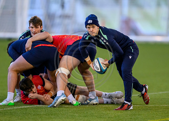 Scotland U20’s training